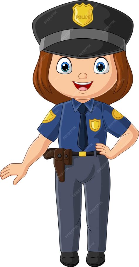 dibujos de policia mujer|policia dibujo animado.